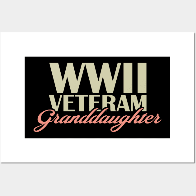 WW2 Veteran Granddaughter Wall Art by Distant War